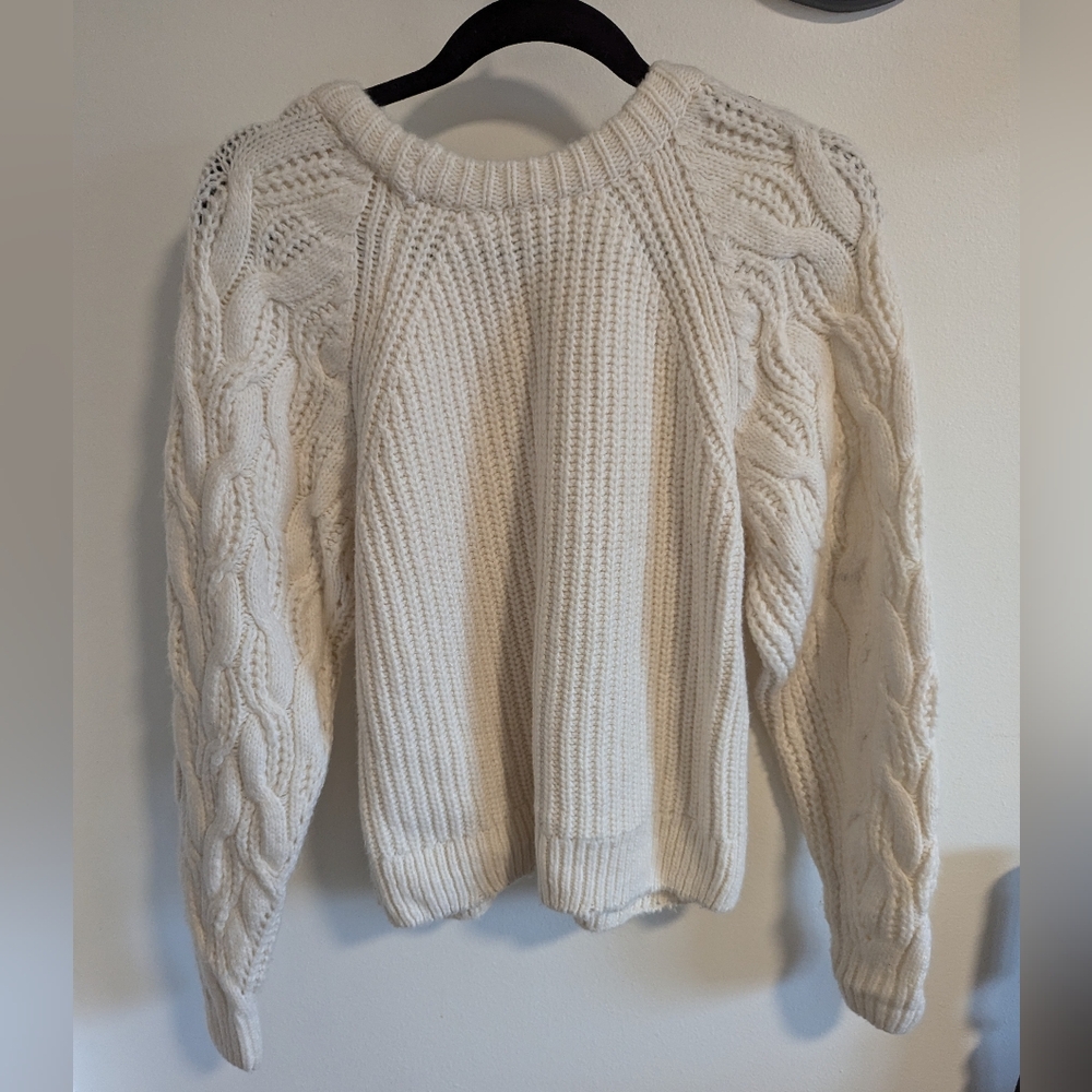 Cable knit sweater - Picture 2 of 3